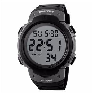 Mens Military Digital Waterproof Sport Watch